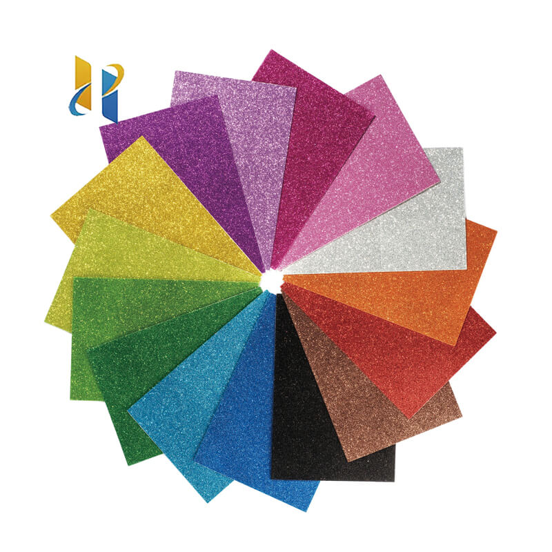 self adhesive glitter foam sheets
